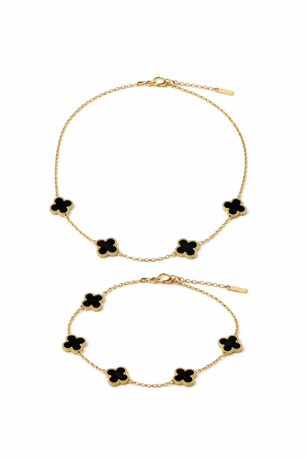 Van Cleef Комплект Колие + Гривна