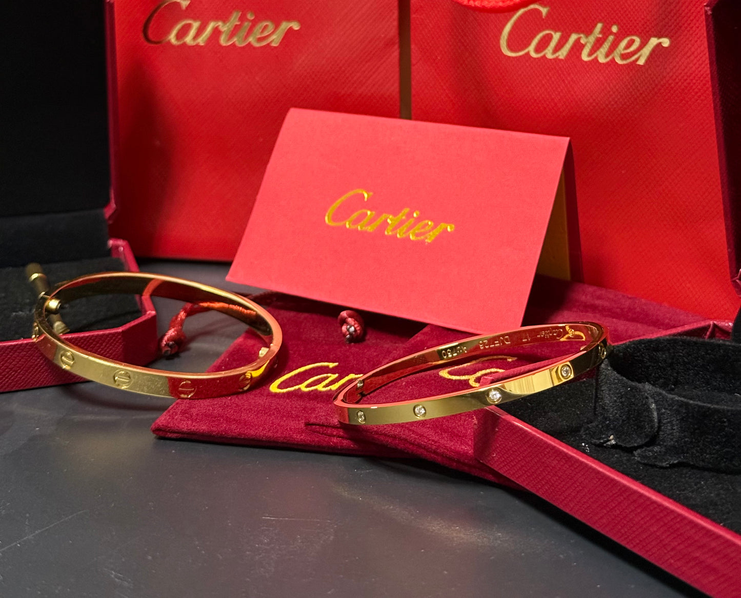 Cartier Gold Love Style Bracelet
