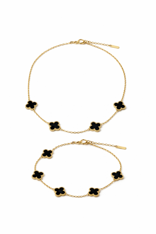 Van Cleef Комплект Колие + Гривна