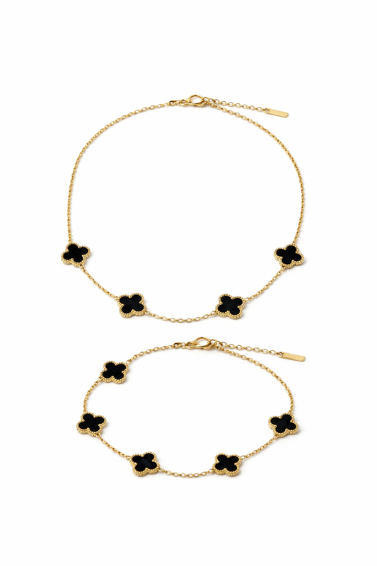 Van Cleef Комплект Колие + Гривна
