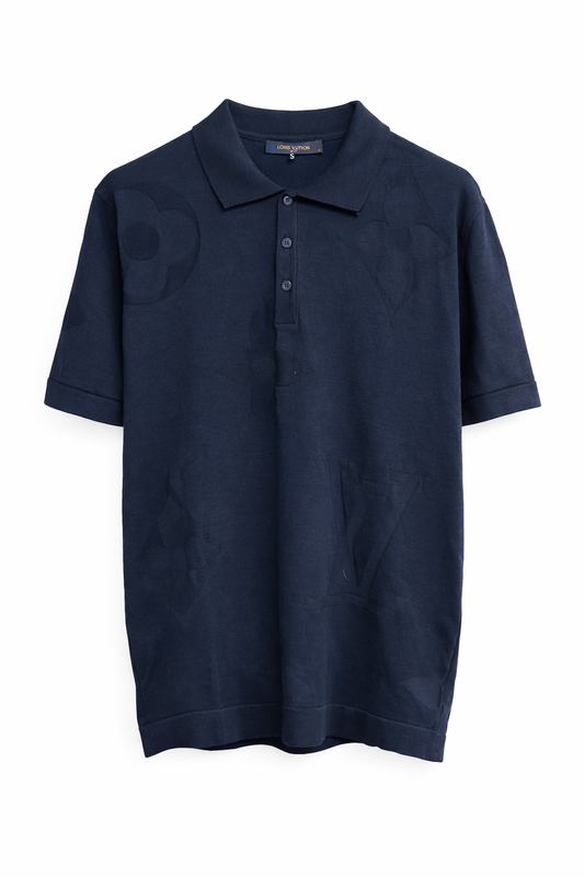 Тъмносиня Tениска Louis Vuitton