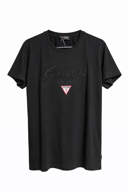 Черна Дамска Тениска GUESS