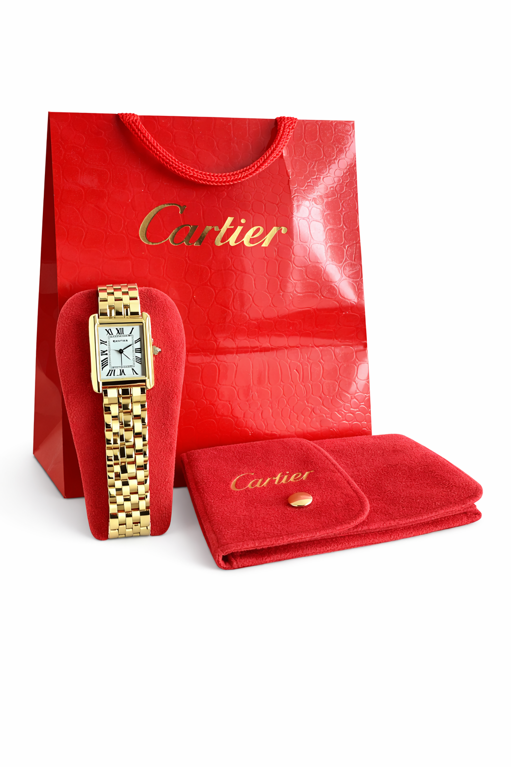 Cartier часовник Tank Style – Gold