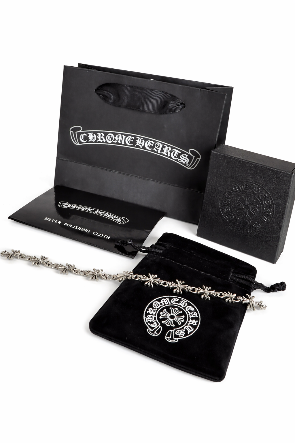 Chrome Hearts Style Bracelet