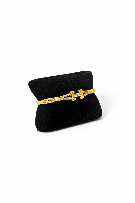 Златиста Hermes Гривна