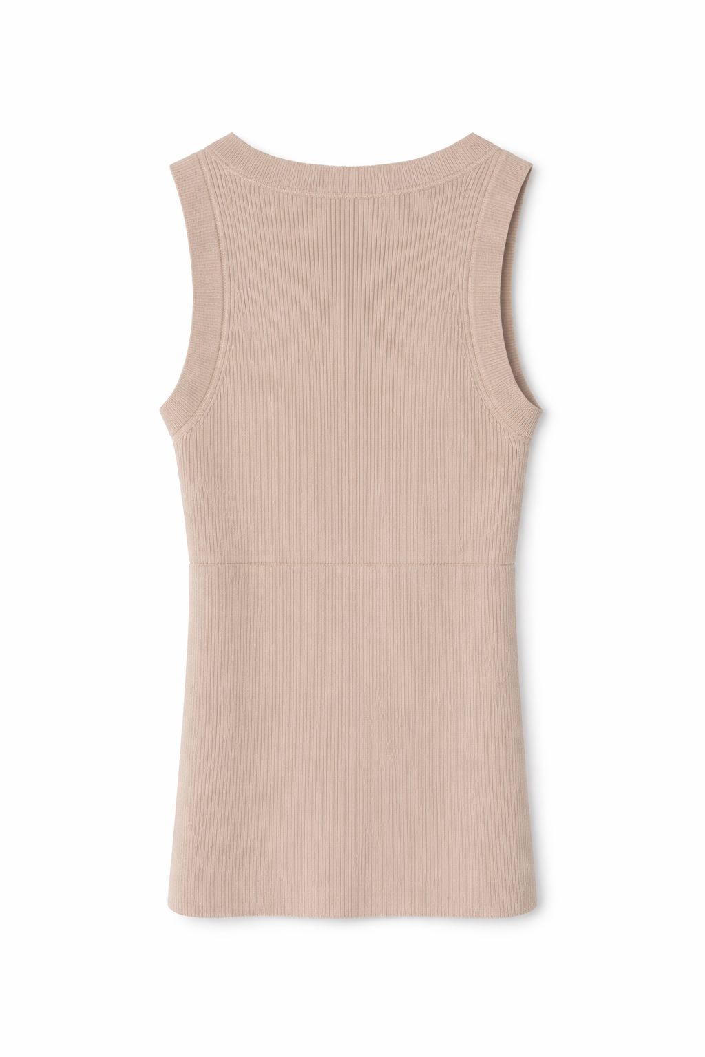 Бежов рипсен потник Dior